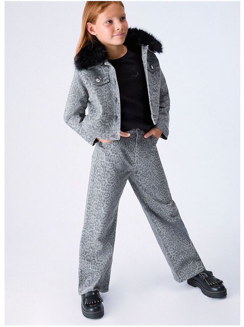 Pantalone, bambina, logato. LIU.JO | GF6032T744AP9132