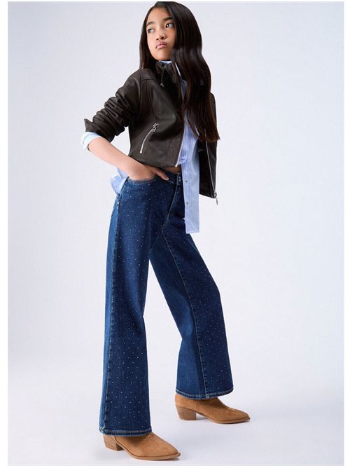 Pantalone, bambina, logato. LIU.JO | GF6124D507077951