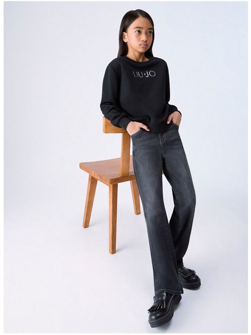 Pantalone, bambina, logato. LIU.JO | GF6125DS61587031