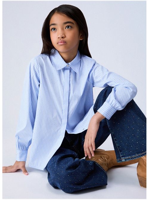 Camicia, bambina, logata. LIU.JO | GF6145T753AD3052