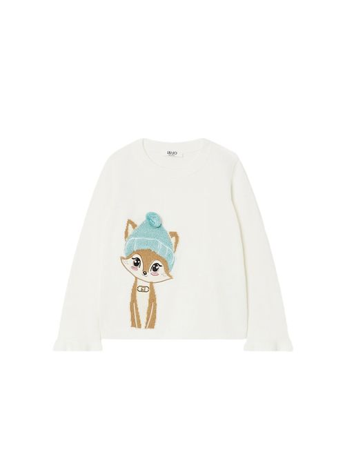 Maglia, bambina, logata. LIU.JO | KF6038MA07EL9127