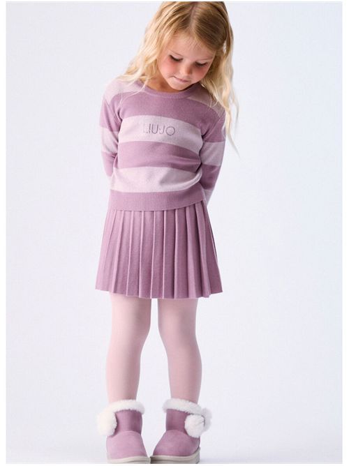 Completo, bambina, logato. LIU.JO | KF6056MS49IDDX07