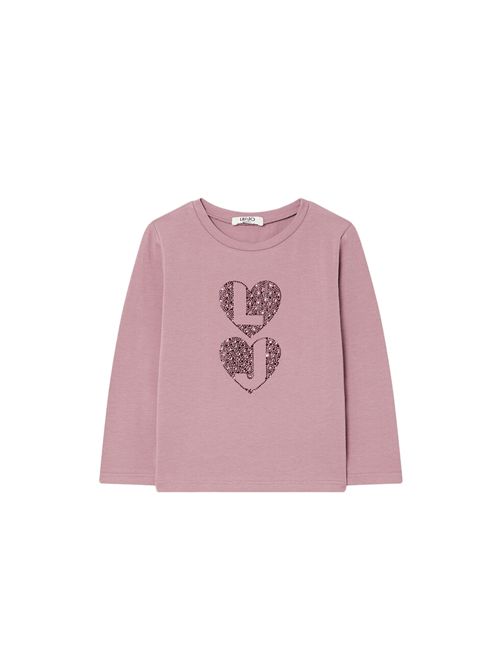 T-shirt, bambina, logata. LIU.JO | KF6064JS003X1055