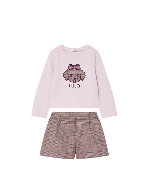 Completo, bambina, logato. LIU.JO | KF6067T664AL9101