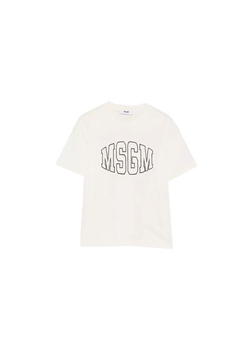 T-shirt, unisex, logata. MSGM | F6MSJUTH038013