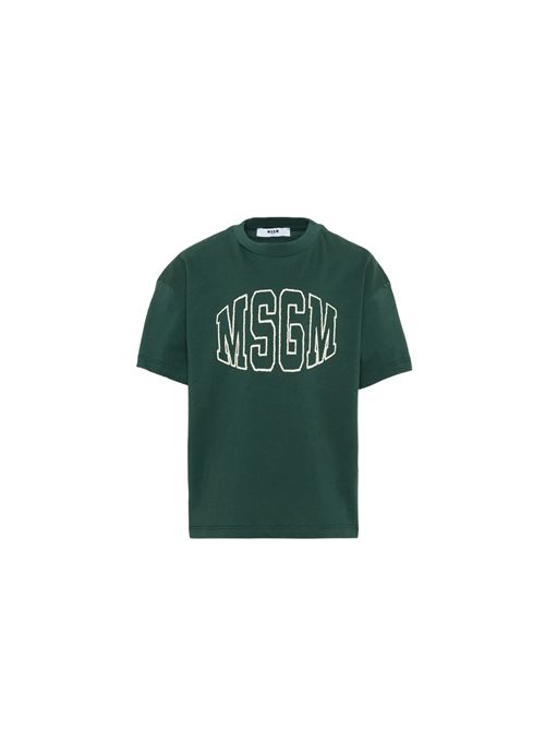 T-shirt, unisex, logata. MSGM | F6MSJUTH038MS095