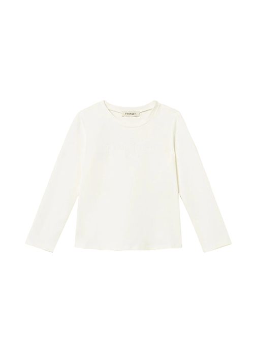 T-shirt, bambina, logata. TWINSET | 262GB202F00282