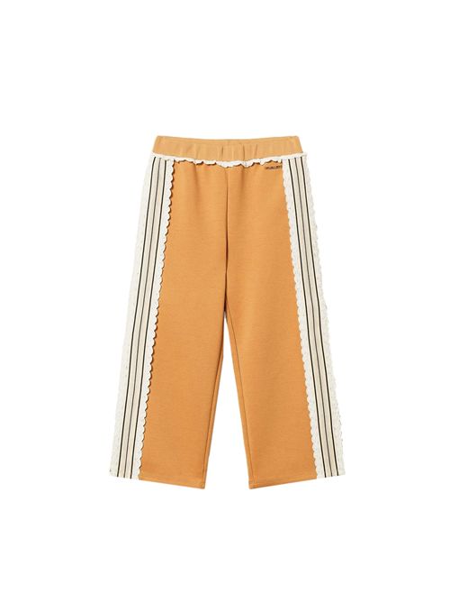 Pantalone, bambina, logato.