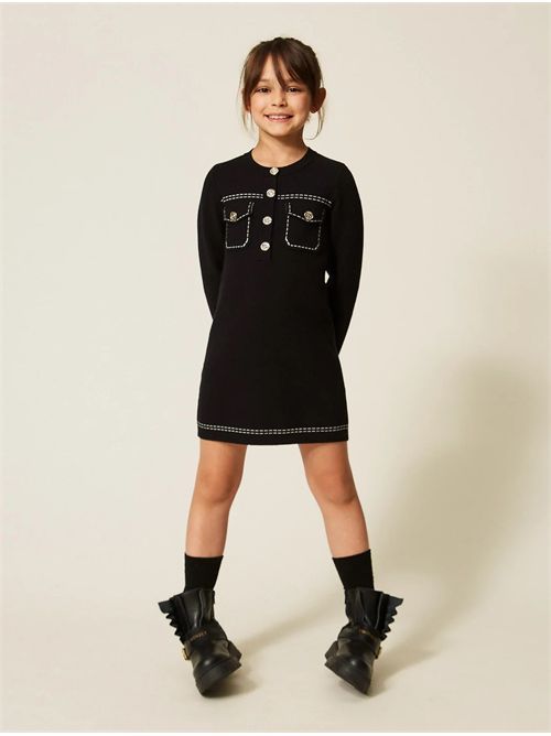 Abito, bambina, logato. TWINSET | 262GJ302213894