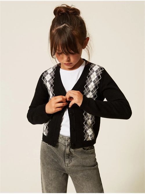 Cardigan, bambina, logato. TWINSET | 262GJ305113779