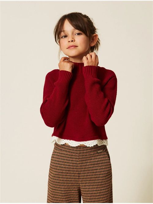 Lupetto, bambina, logato. TWINSET | 262GJ308013783