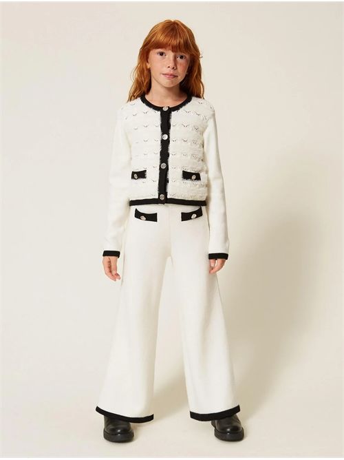 Cardigan, bambina, logato. TWINSET | 262GJ309003711