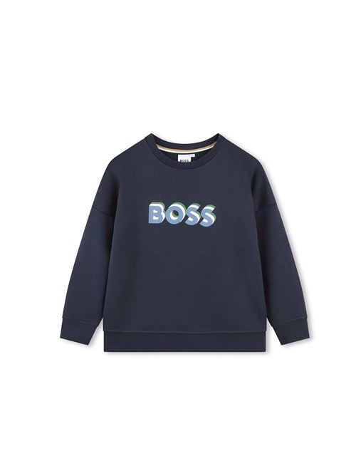 Felpa, bambino, logata. BOSS | J50717849