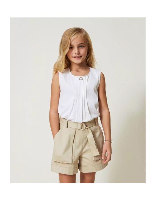 Shorts, bambina, logati. TWINSET | 241GJ222111249