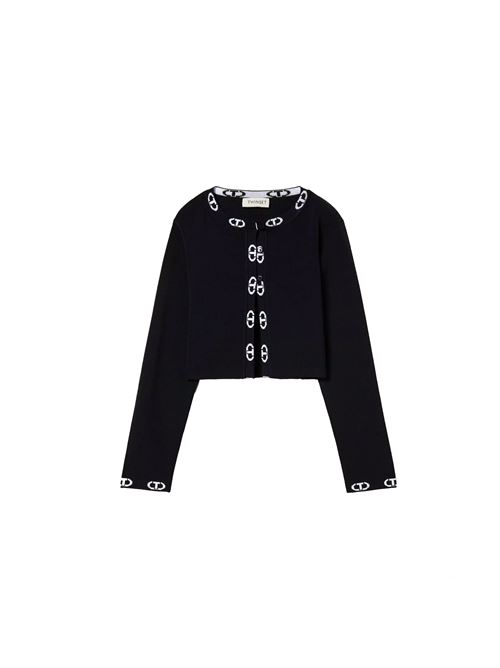 Cardigan, bambina, logato. TWINSET | 241GJ301011395