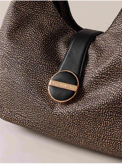Borsa, donna, logata. BORBONESE | 91010014I15X11