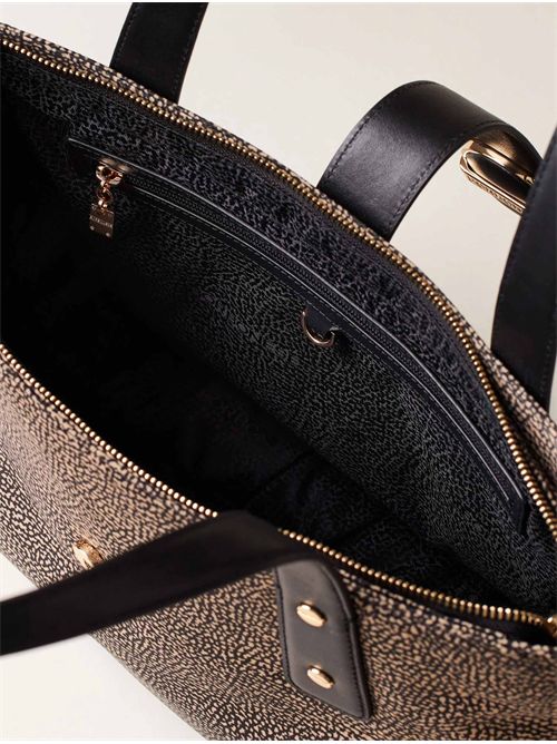Borsa, donna, logata. BORBONESE | 91010015I15X11