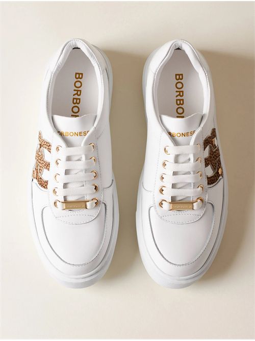Sneakers, donna, logate. BORBONESE | 91040001CF1047