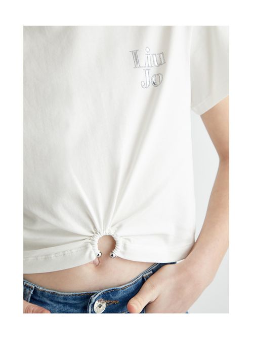 T-shirt, bambina, logata. LIU.JO | GA5158J500310602
