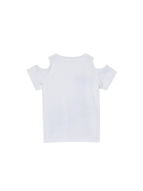 T-shirt, bambina, logata. LIU.JO | KA5088J5003C3367