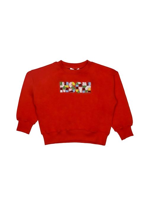 Felpa, bambina, logata. MSGM | S5MSJGSW259MS004
