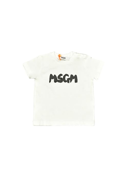 T-shirt, unisex, logata. MSGM | S5MSUNTH310001