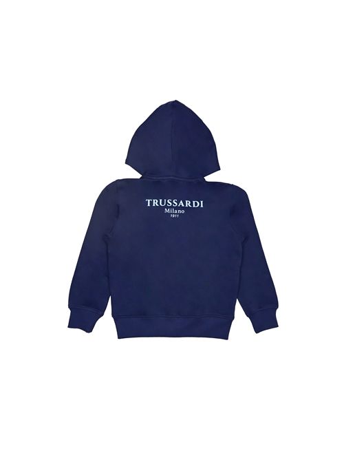 Felpa, bambino, logata. TRUSSARDI | TBP25007FEBLNA