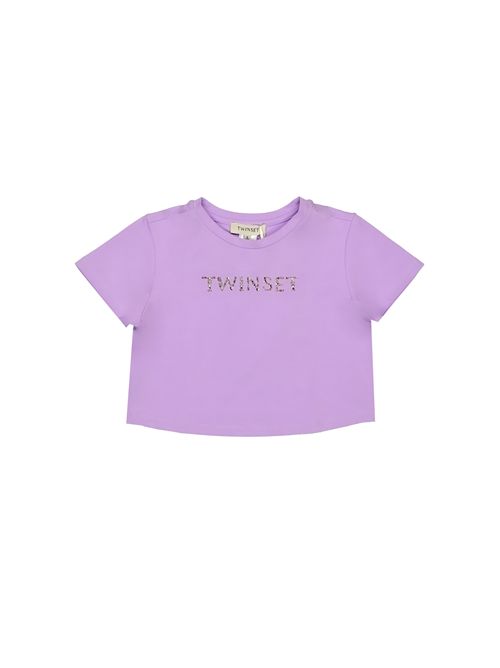 T-shirt, bambina, logata. TWINSET | 251GJ248411862