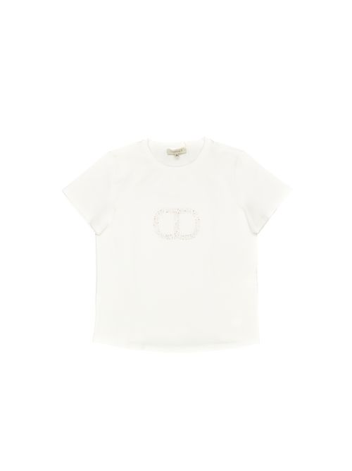 T-shirt, bambina, logata. TWINSET | 251GJ248500808