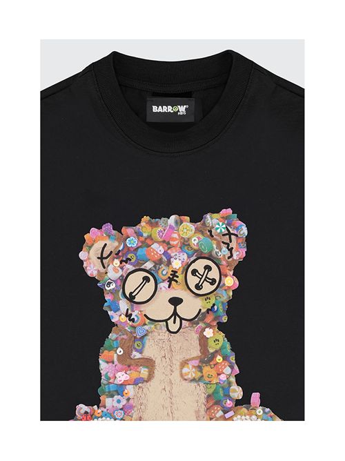 T-shirt, bambina, logata. BARROW | S6BKJGTH177110