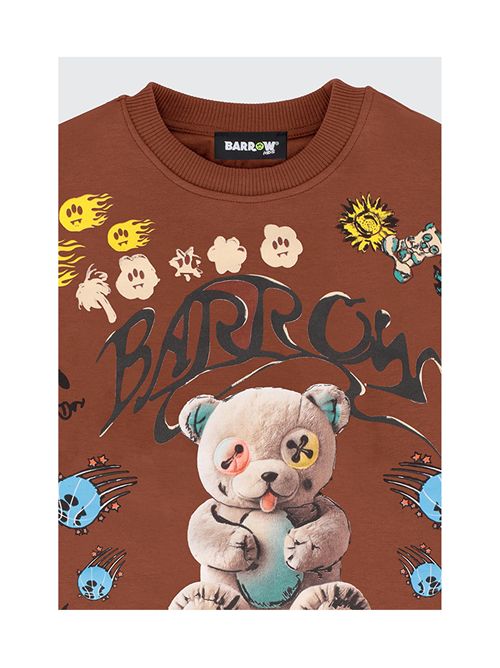 Felpa, unisex, logata. BARROW | S6BKJUSW078920