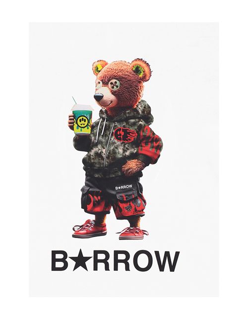 T-shirt, unisex, logata. BARROW | S6BKJUTH065002