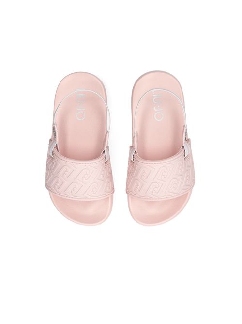 Ciabatta, bambina, logata. LIU.JO | 4A6301EX345S1913