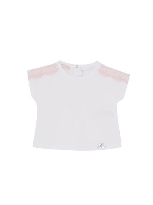 T-shirt, bambina, logata. LIU.JO | HA6037JS003C3863