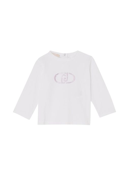 T-shirt, bambina, logata. LIU.JO | HA6040JS00310601