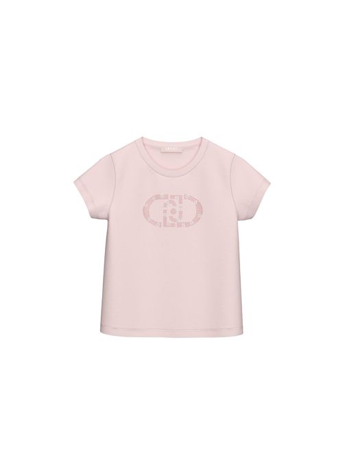 T-shirt, bambina, logata. LIU.JO | KA6017JS003X0672