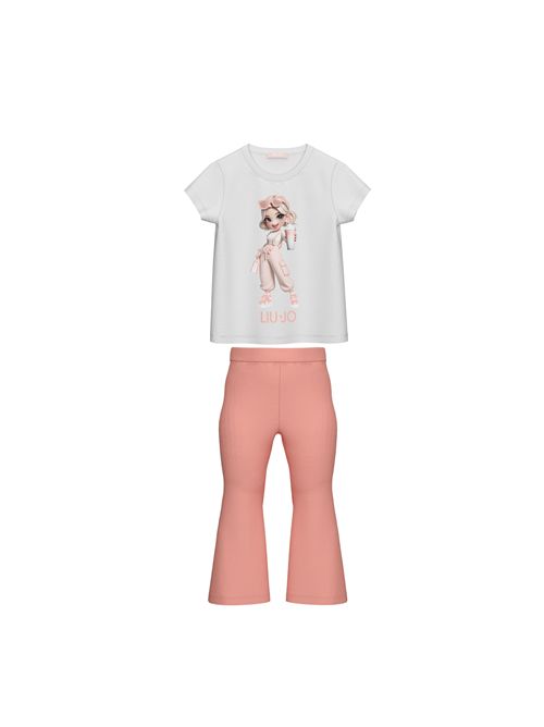 White/light coral