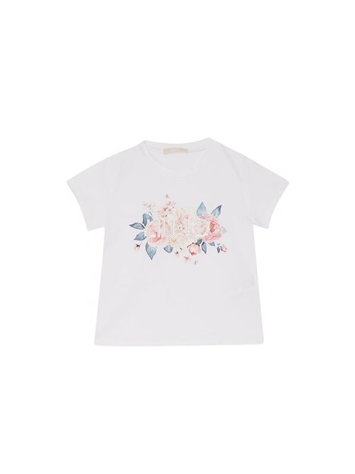 T-shirt, bambina, logata. LIU.JO | KA6058JS003P9534