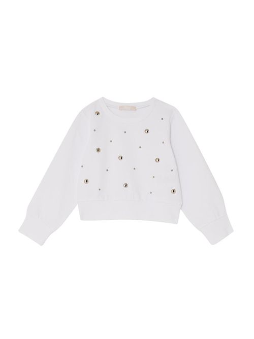 Felpa, bambina, logata. LIU.JO | KA6095FS09010601