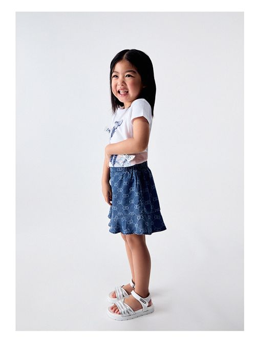Shorts, bambina, logati. LIU.JO | KA6098D504477030
