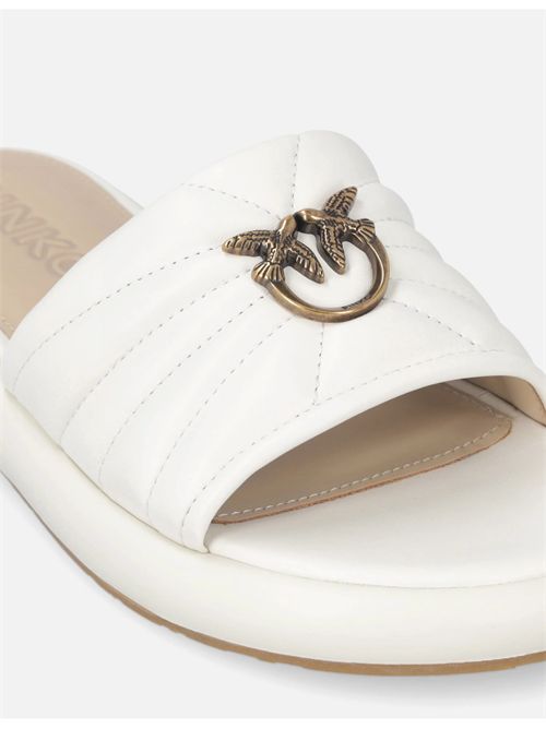 Ciabatta, donna, logata. PINKO | SD0525P003Z12