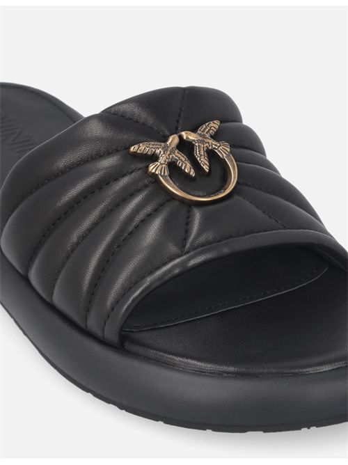 Ciabatta, donna, logata. PINKO | SD0525P003Z99