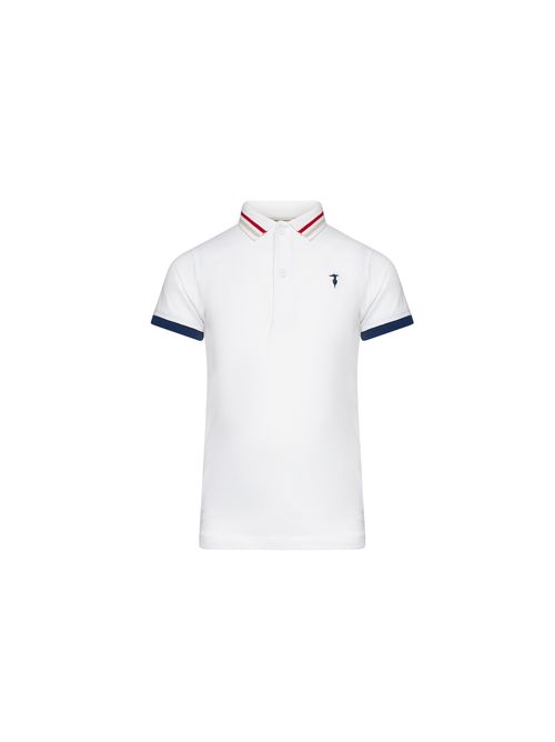 Polo, bambino, logata. TRUSSARDI | TBP26048POWH
