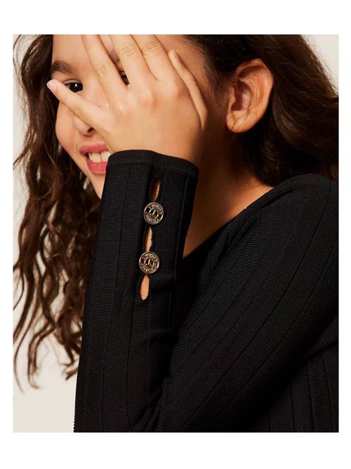 Maglia, bambina, logata. TWINSET | 261GJ3Q2300006