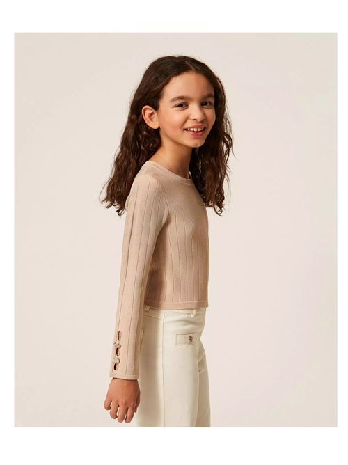 Maglia, bambina, logata. TWINSET | 261GJ3Q2313191