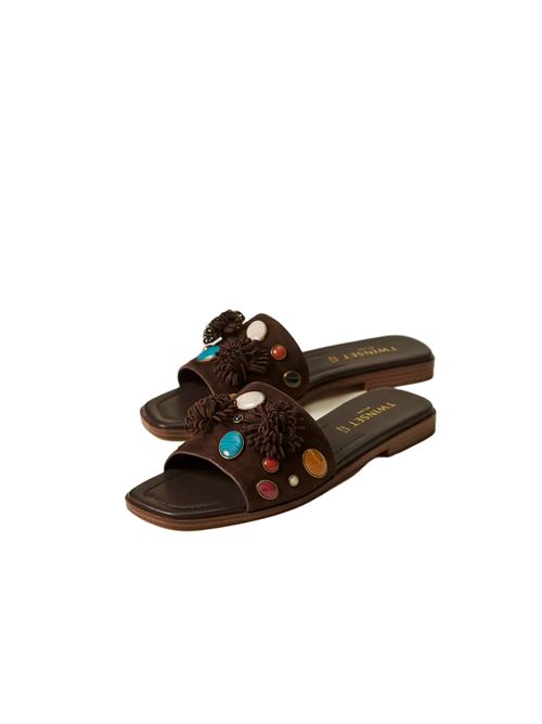 Ciabatta, donna, logata. TWINSET | 261TGT06212110